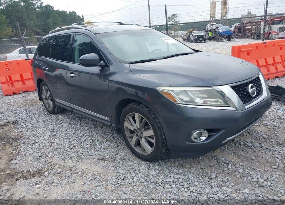 2014 NISSAN PATHFINDER PLATINUM VIN: 5N1AR2MNXEC707023