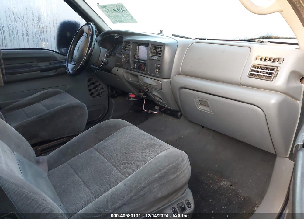2002 FORD EXCURSION XLT VIN: 1FMNU40SX2EB97425