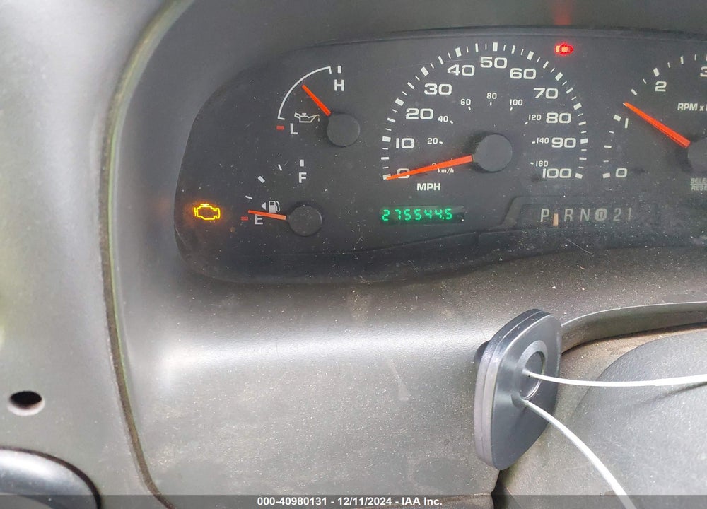 2002 FORD EXCURSION XLT VIN: 1FMNU40SX2EB97425