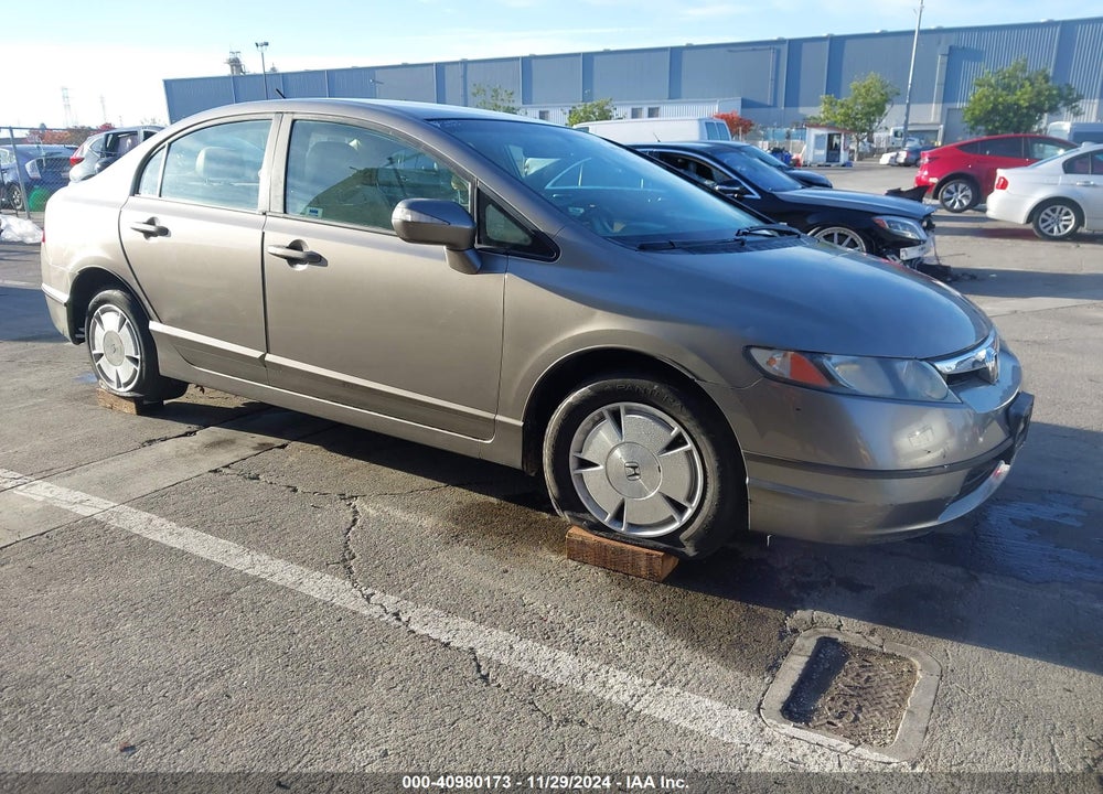 2007 HONDA CIVIC HYBRID VIN: JHMFA36277S002925
