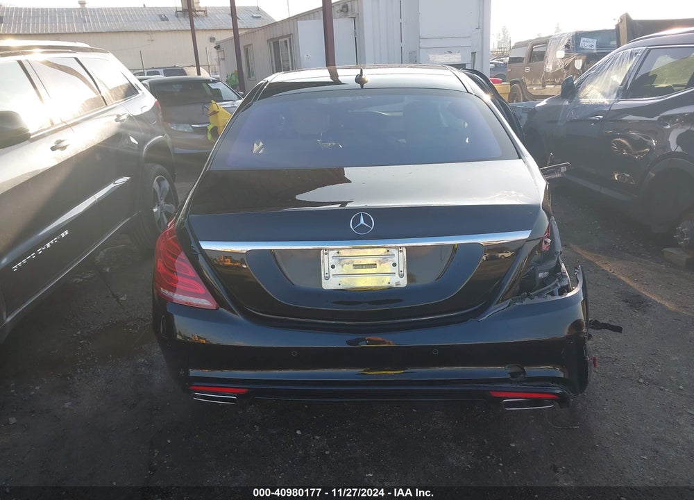 2015 MERCEDES-BENZ S 550 VIN: WDDUG8CB7FA090877