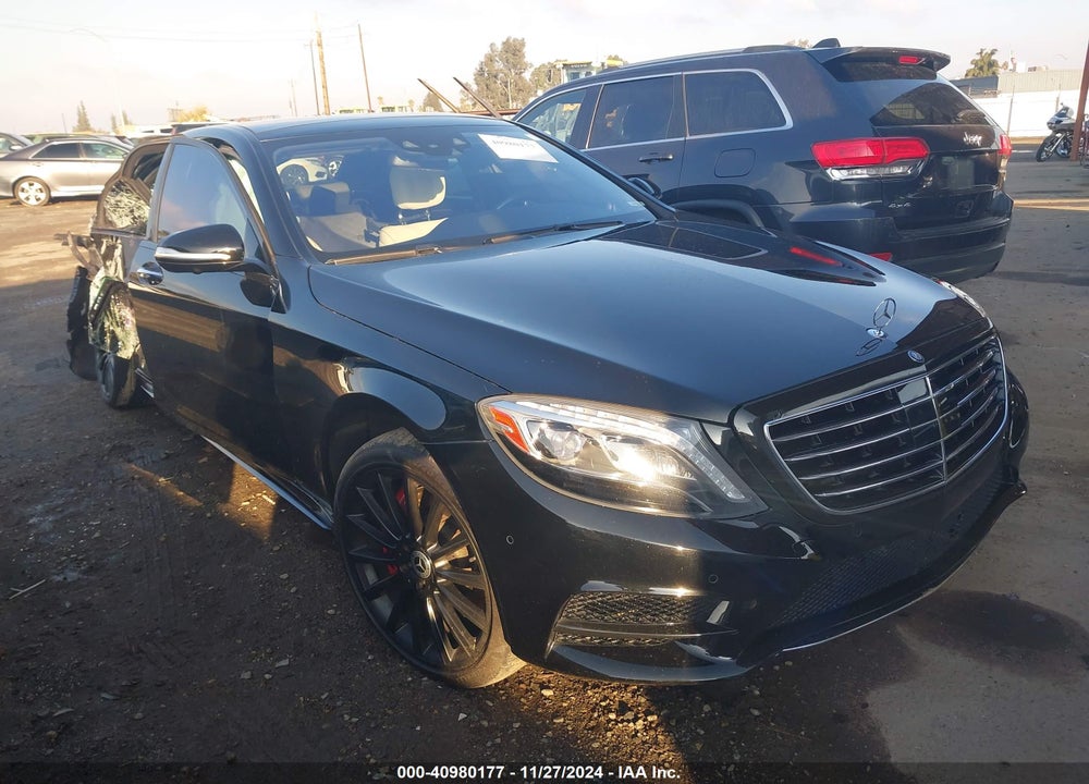 2015 MERCEDES-BENZ S 550 VIN: WDDUG8CB7FA090877