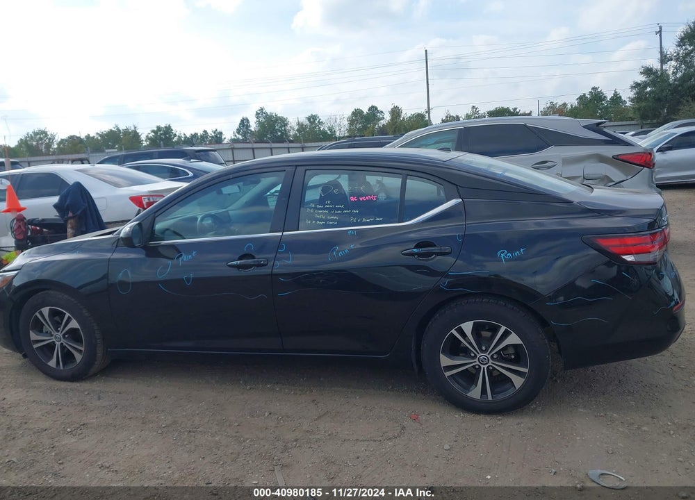 2021 NISSAN SENTRA SV XTRONIC CVT VIN: 3N1AB8CVXMY304259