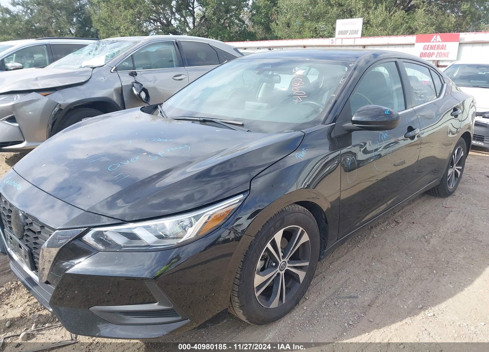 2021 NISSAN SENTRA SV XTRONIC CVT VIN: 3N1AB8CVXMY304259