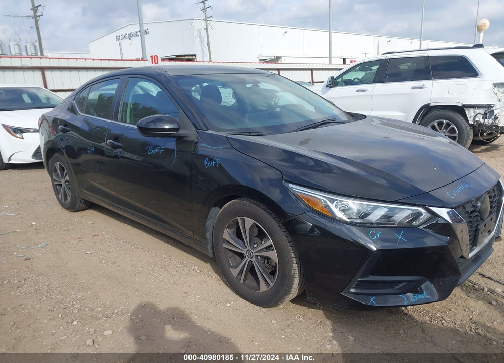 2021 NISSAN SENTRA SV XTRONIC CVT VIN: 3N1AB8CVXMY304259