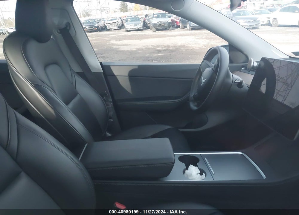 2021 TESLA MODEL Y LONG RANGE DUAL MOTOR ALL-WHEEL DRIVE VIN: 5YJYGDEE7MF182037