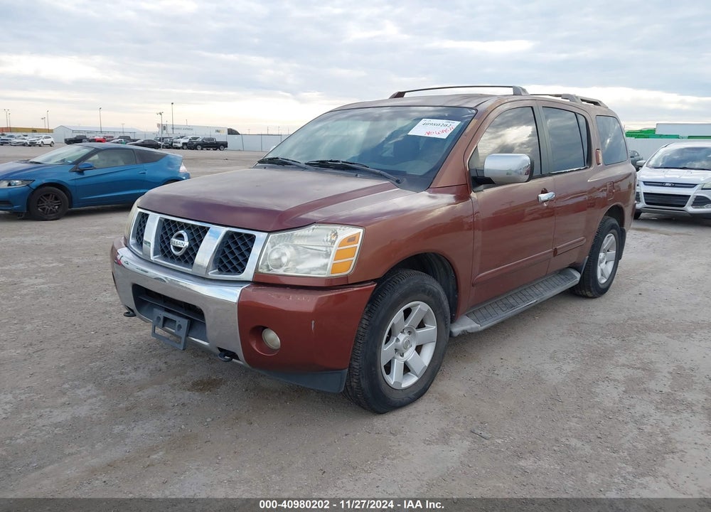2004 NISSAN PATHFINDER ARMADA LE VIN: 5N1AA08B84N702918