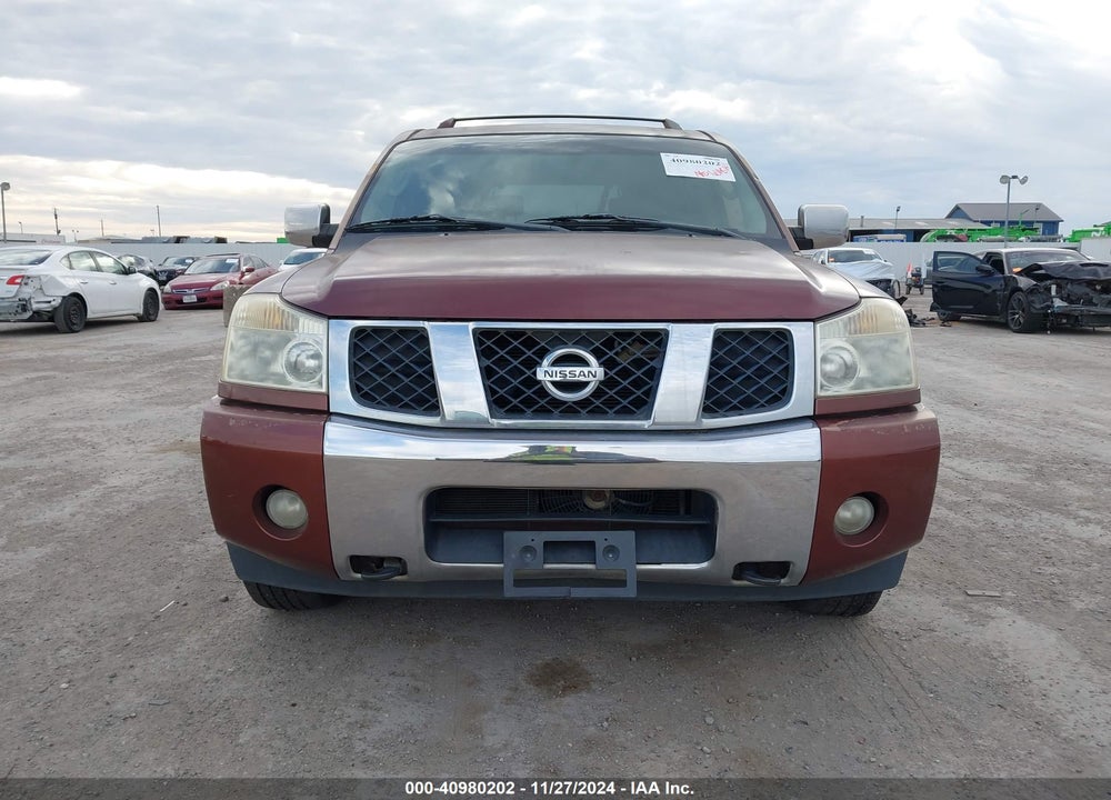 2004 NISSAN PATHFINDER ARMADA LE VIN: 5N1AA08B84N702918