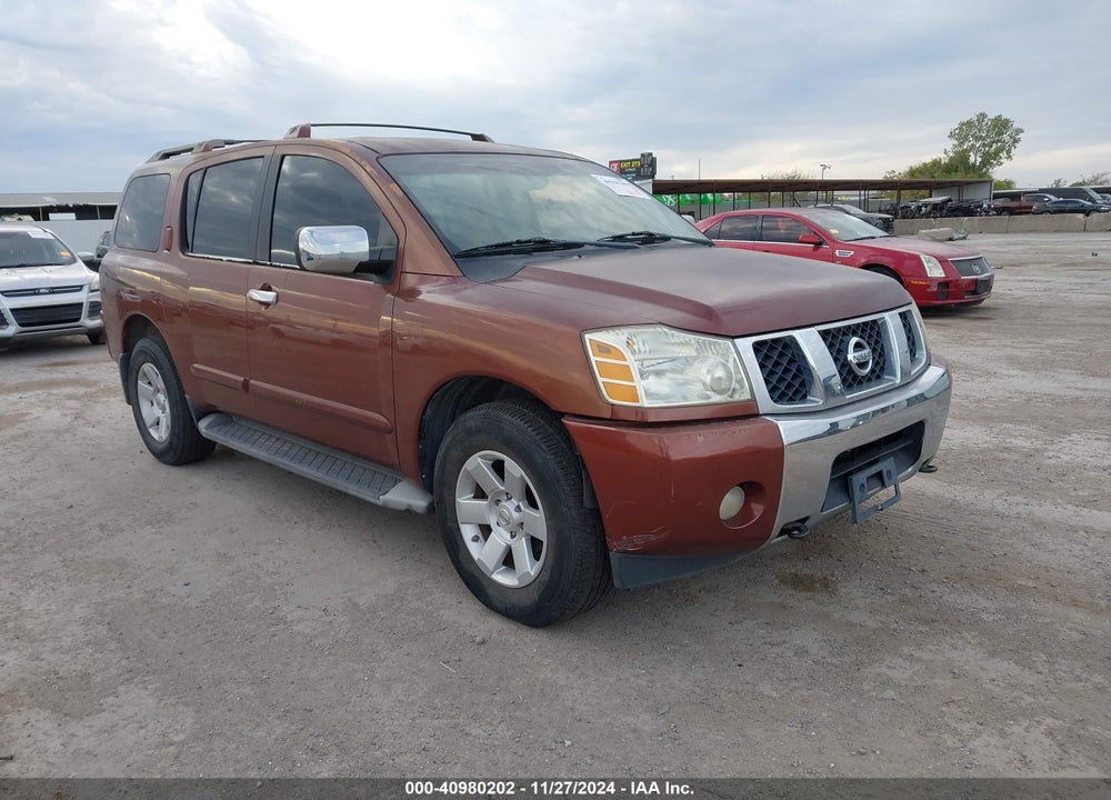 2004 NISSAN PATHFINDER ARMADA LE VIN: 5N1AA08B84N702918