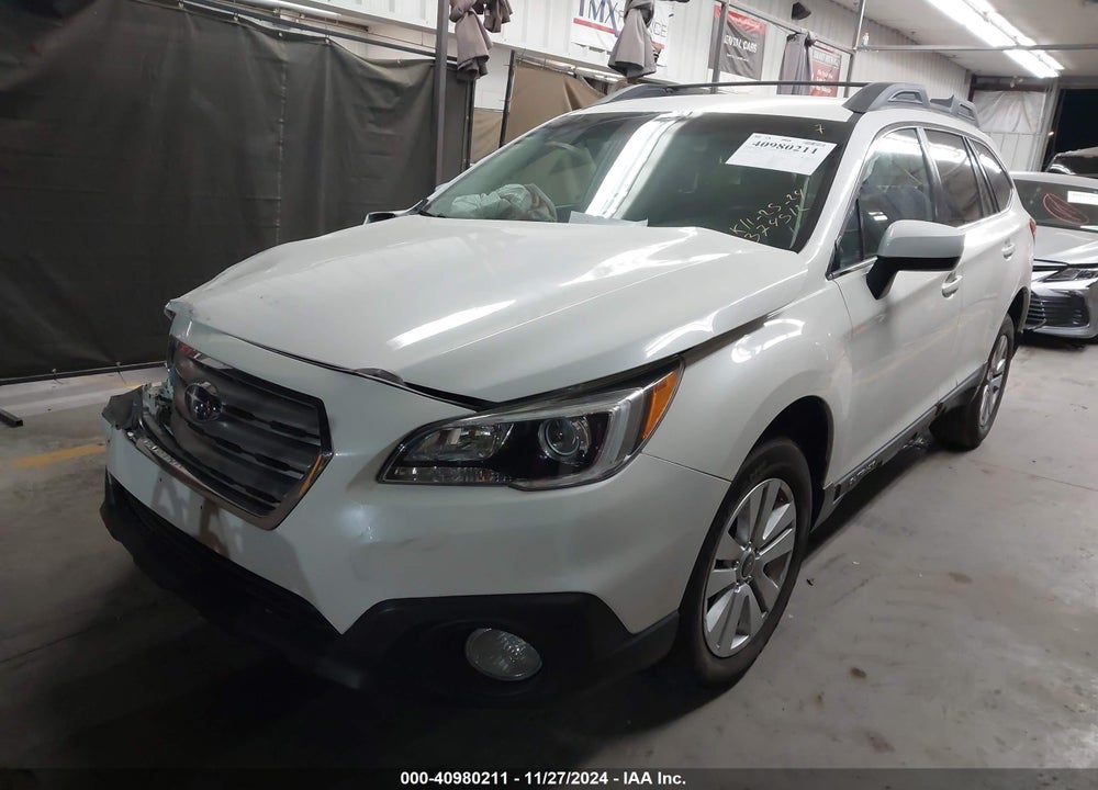 2017 SUBARU OUTBACK 2.5I PREMIUM VIN: 4S4BSACC3H3374512