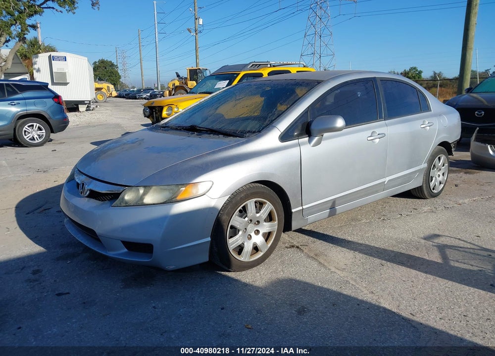 2009 HONDA CIVIC LX VIN: 1HGFA16539L019378