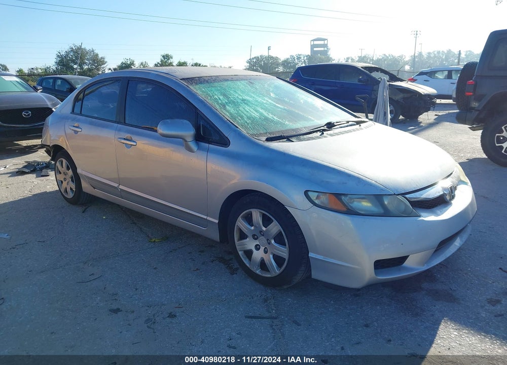 2009 HONDA CIVIC LX VIN: 1HGFA16539L019378