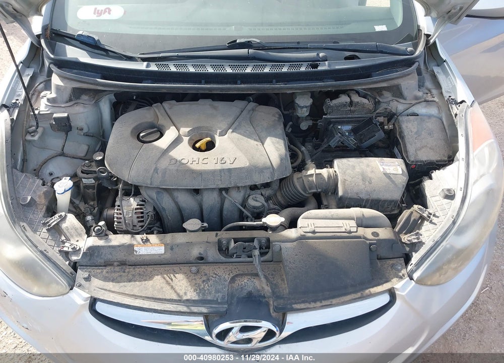 2011 HYUNDAI ELANTRA GLS (ULSAN PLANT) VIN: KMHDH4AE3BU131703
