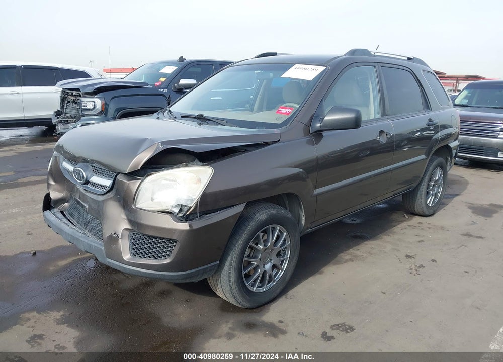 2010 KIA SPORTAGE LX V6 VIN: KNDKGCA37A7695598