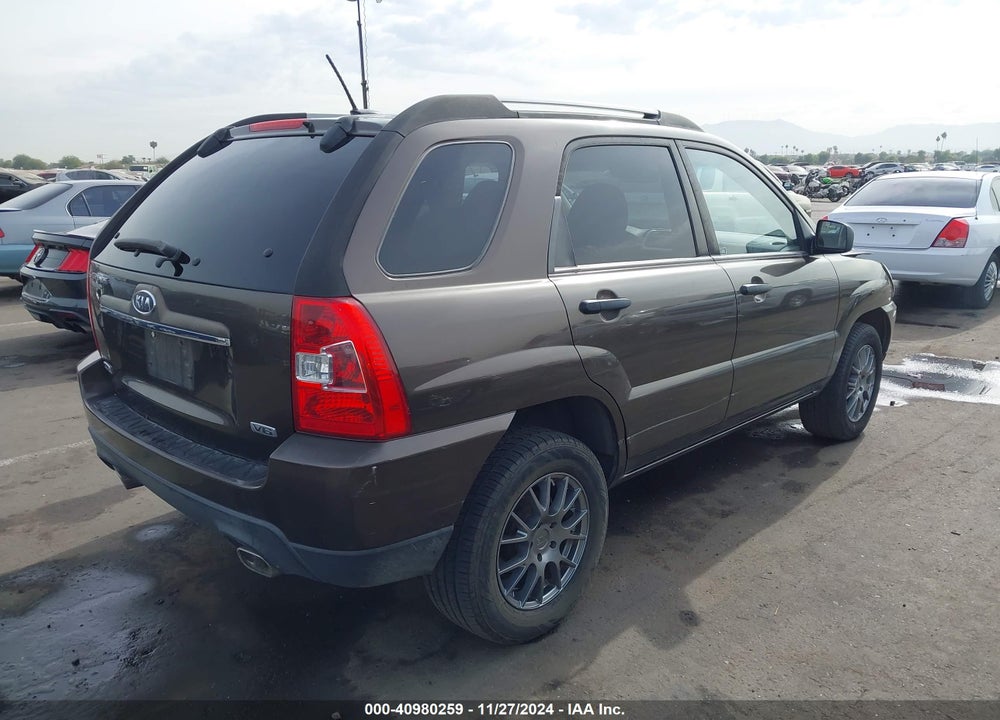 2010 KIA SPORTAGE LX V6 VIN: KNDKGCA37A7695598