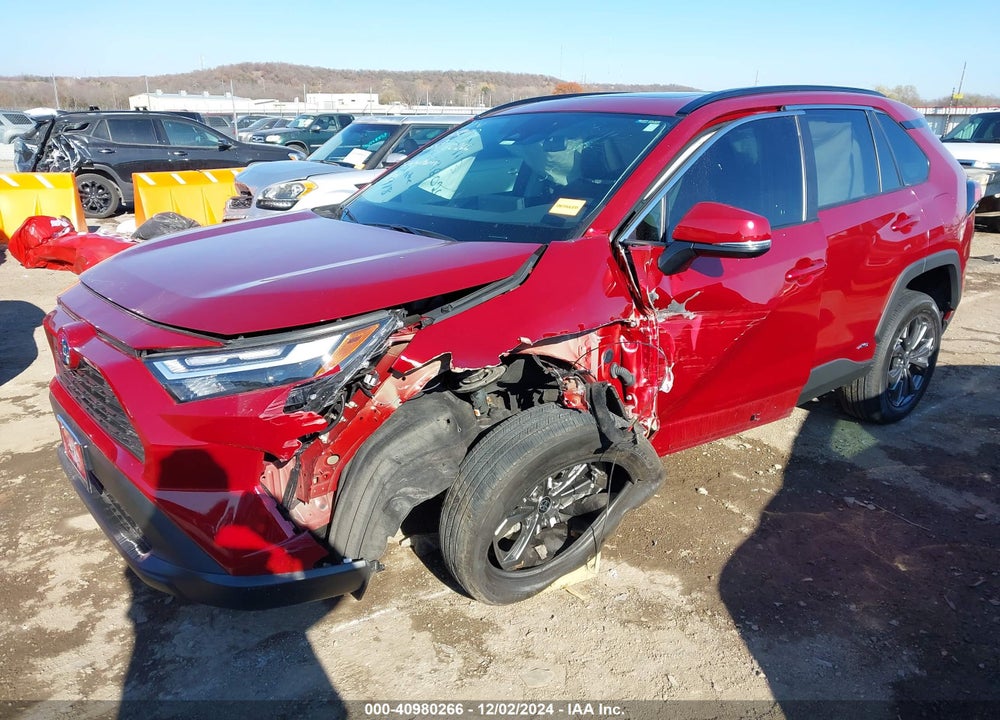 2022 TOYOTA RAV4 HYBRID XLE PREMIUM VIN: 2T3B6RFV8NW037413