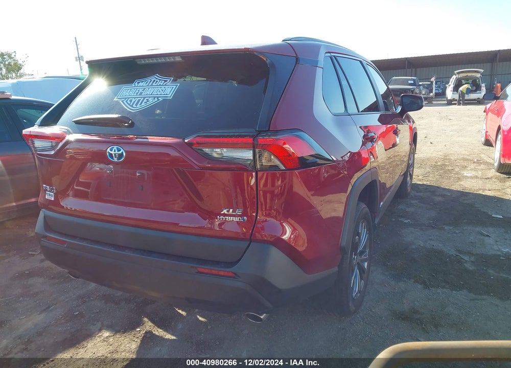 2022 TOYOTA RAV4 HYBRID XLE PREMIUM VIN: 2T3B6RFV8NW037413