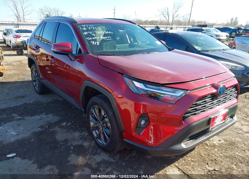2022 TOYOTA RAV4 HYBRID XLE PREMIUM VIN: 2T3B6RFV8NW037413