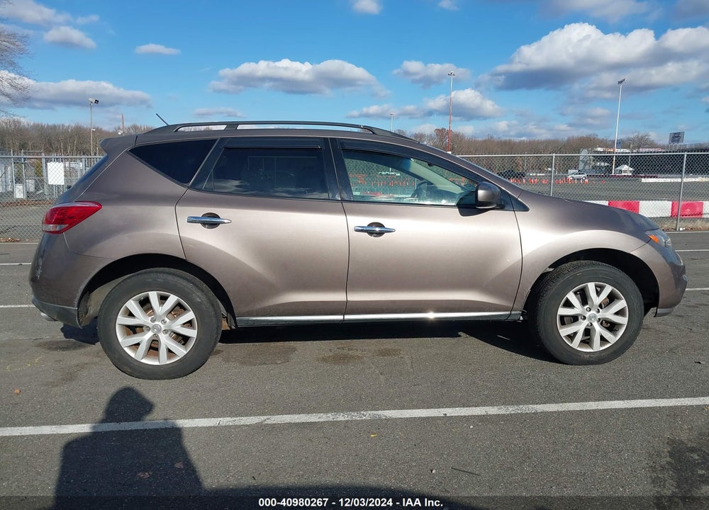 2011 NISSAN MURANO SL VIN: JN8AZ1MW5BW180689