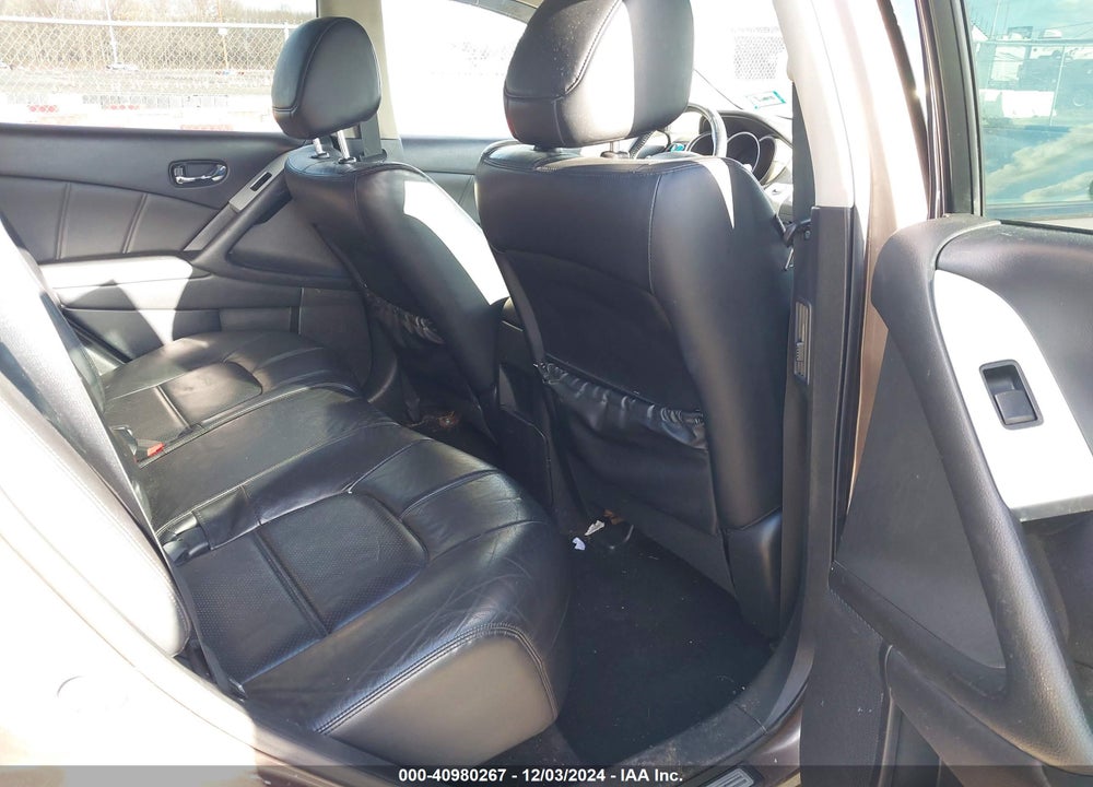 2011 NISSAN MURANO SL VIN: JN8AZ1MW5BW180689