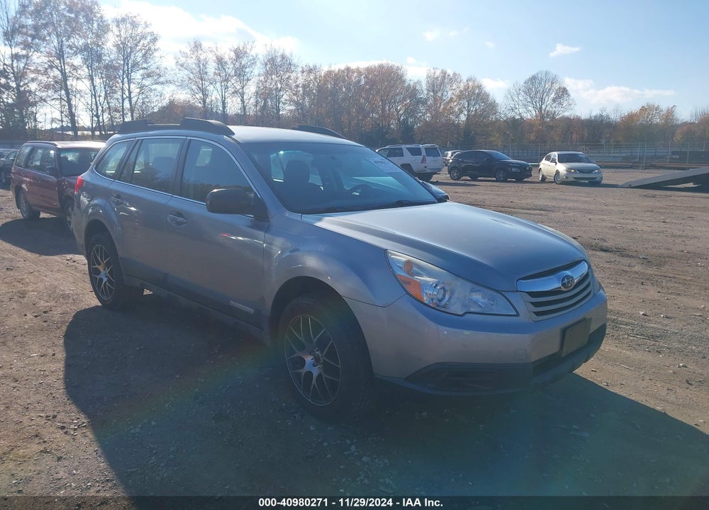 2011 OUTBACK SUBARU  2.5I VIN: 4S4BRBAC3B1385291