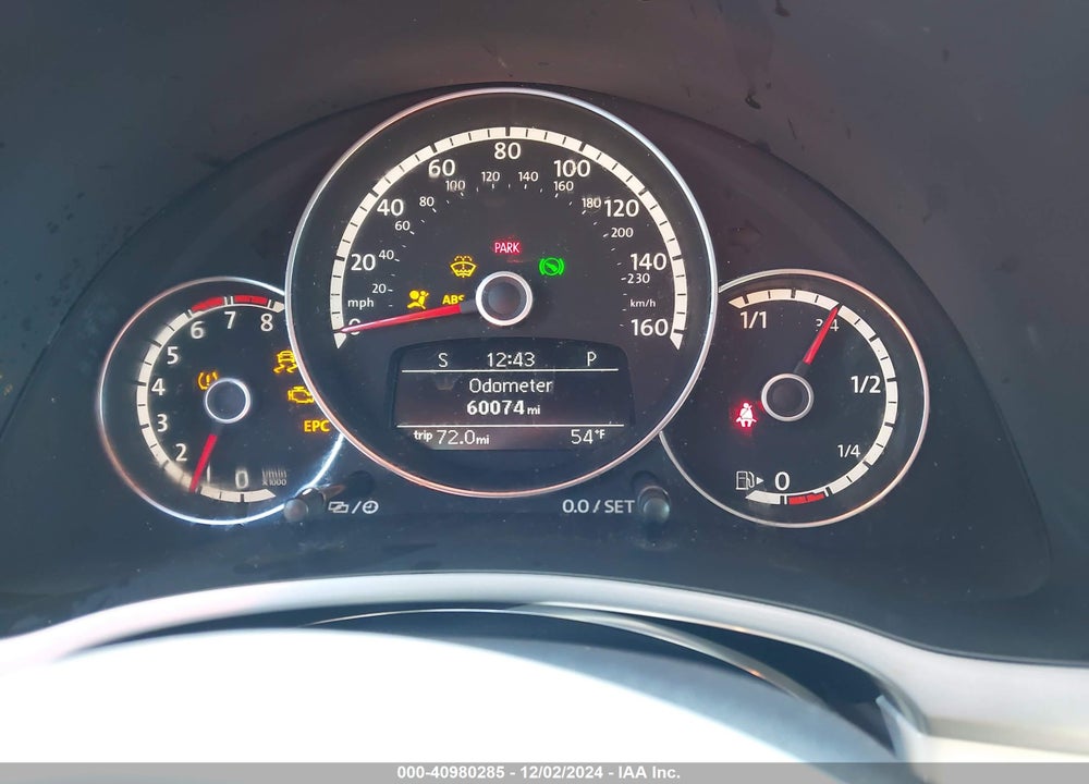 2014 VOLKSWAGEN BEETLE 2.5L VIN: 3VW5P7AT3EM801090