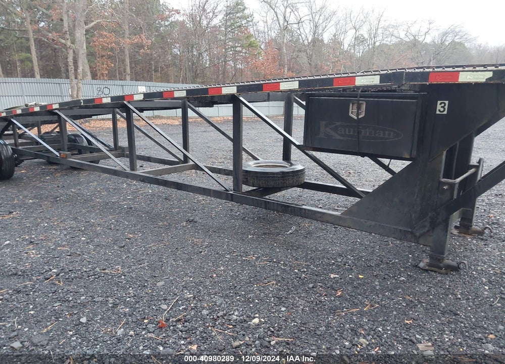 2018 KAUFMAN TRAILERS TRAILER VIN: 5VGFW5021JL001084