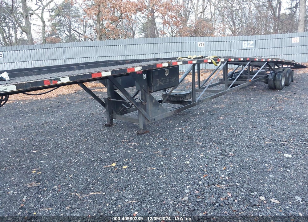 2018 KAUFMAN TRAILERS TRAILER VIN: 5VGFW5021JL001084