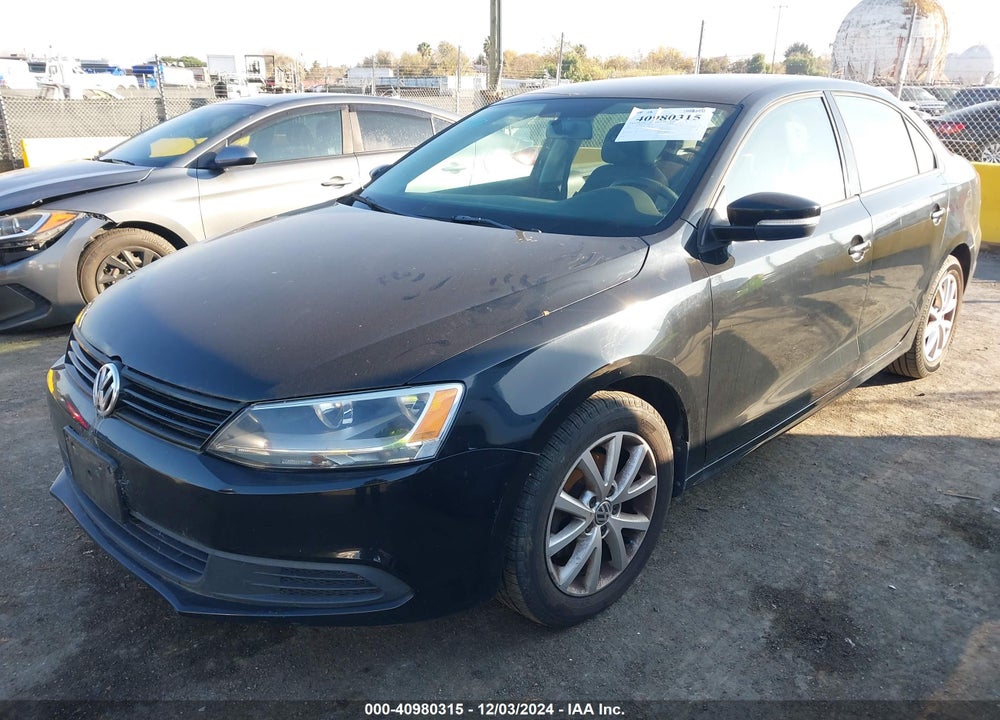 2012 VOLKSWAGEN JETTA 2.5L SE VIN: 3VWDP7AJ5CM107931