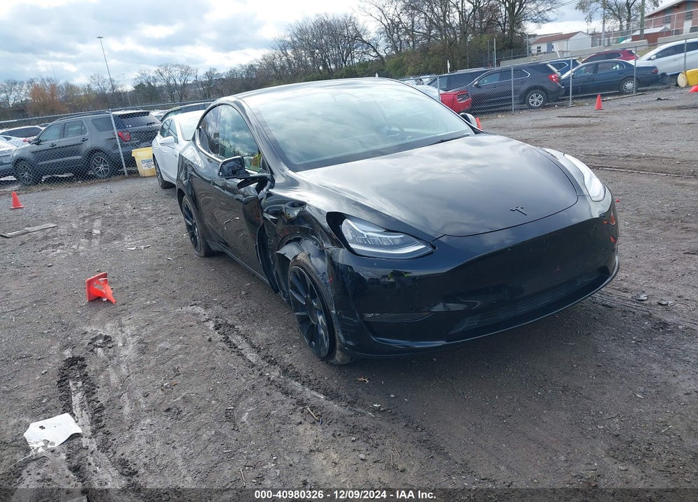 2021 TESLA MODEL Y LONG RANGE DUAL MOTOR ALL-WHEEL DRIVE VIN: 5YJYGDEE3MF297248
