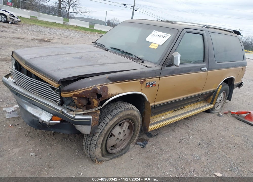 1985 CHEVROLET BLAZER S10 VIN: 1G8CT18B5F0206157