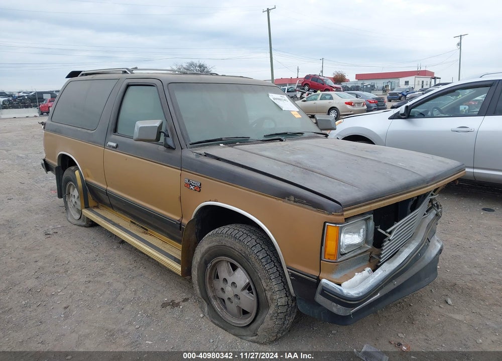 1985 CHEVROLET BLAZER S10 VIN: 1G8CT18B5F0206157