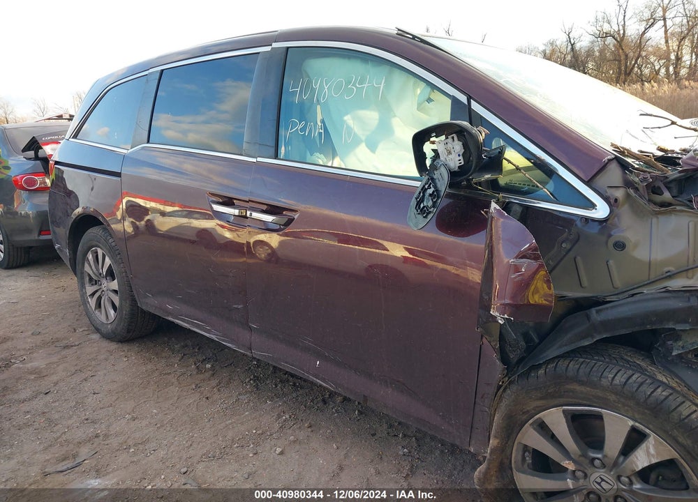 2014 HONDA ODYSSEY EX-L VIN: 5FNRL5H65EB059851
