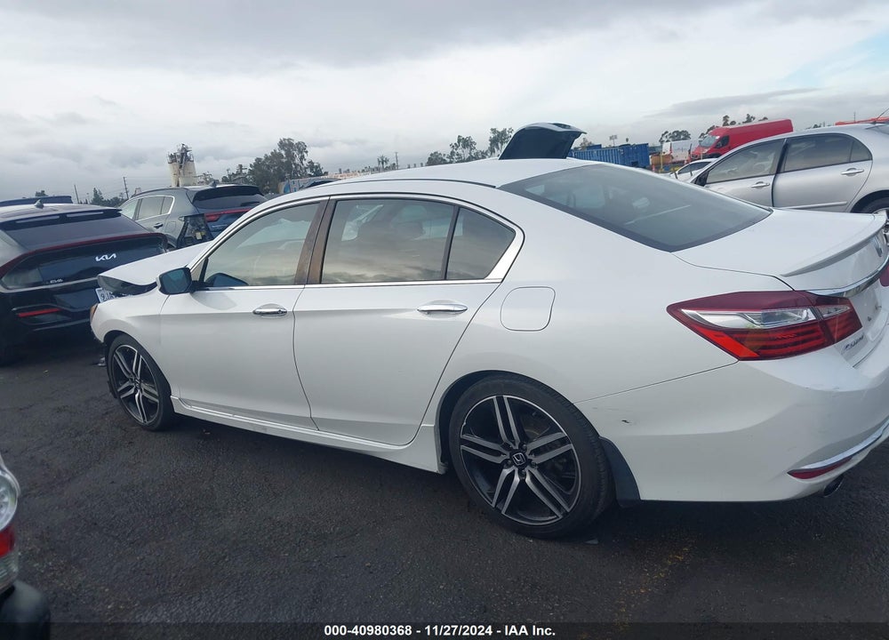 2017 HONDA ACCORD SPORT VIN: 1HGCR2F55HA236698