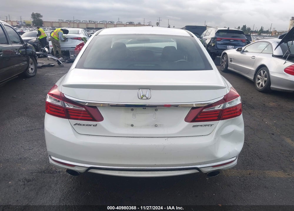 2017 HONDA ACCORD SPORT VIN: 1HGCR2F55HA236698