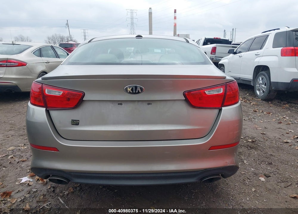 2015 KIA OPTIMA VIN: KNAGM4A7XF5531589