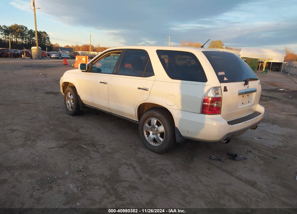 2004 ACURA MDX VIN: 2HNYD182X4H522021