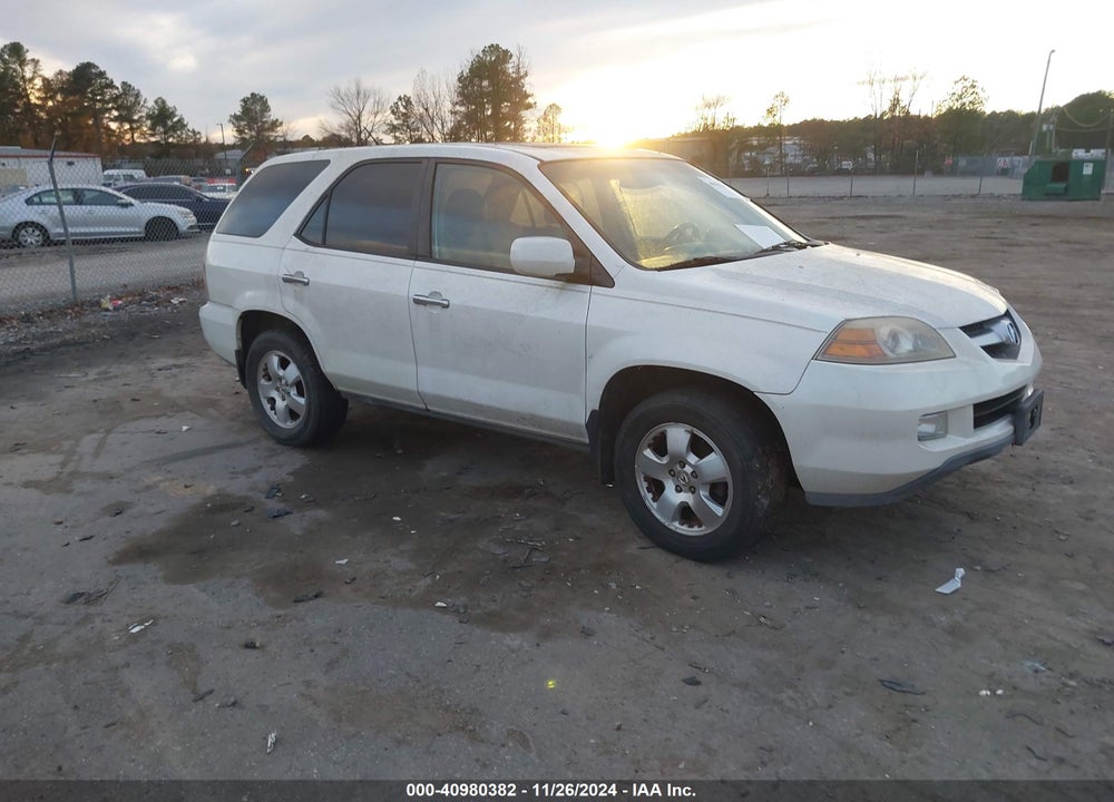 2004 ACURA MDX VIN: 2HNYD182X4H522021