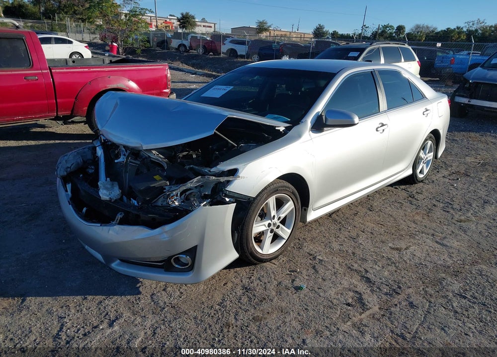 2014 TOYOTA CAMRY SE VIN: 4T1BF1FK8EU437889