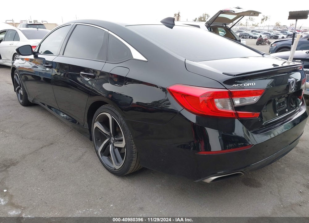 2019 HONDA ACCORD SPORT VIN: 1HGCV1F3XKA166563