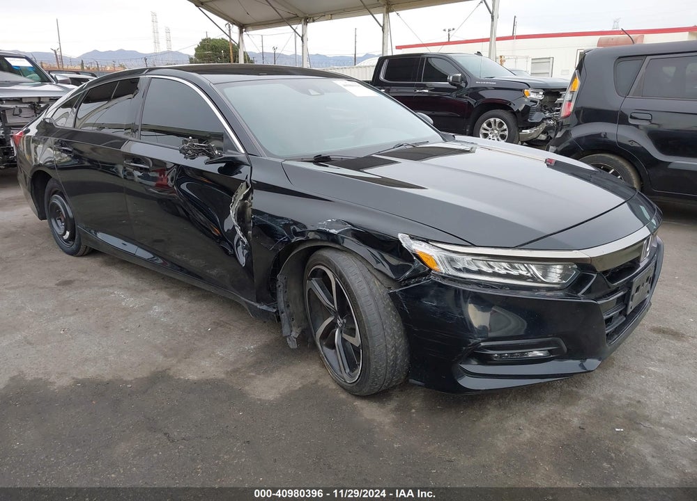2019 HONDA ACCORD SPORT VIN: 1HGCV1F3XKA166563