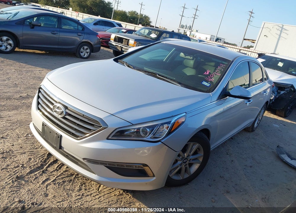 2015 HYUNDAI SONATA ECO VIN: 5NPE24AA1FH175867