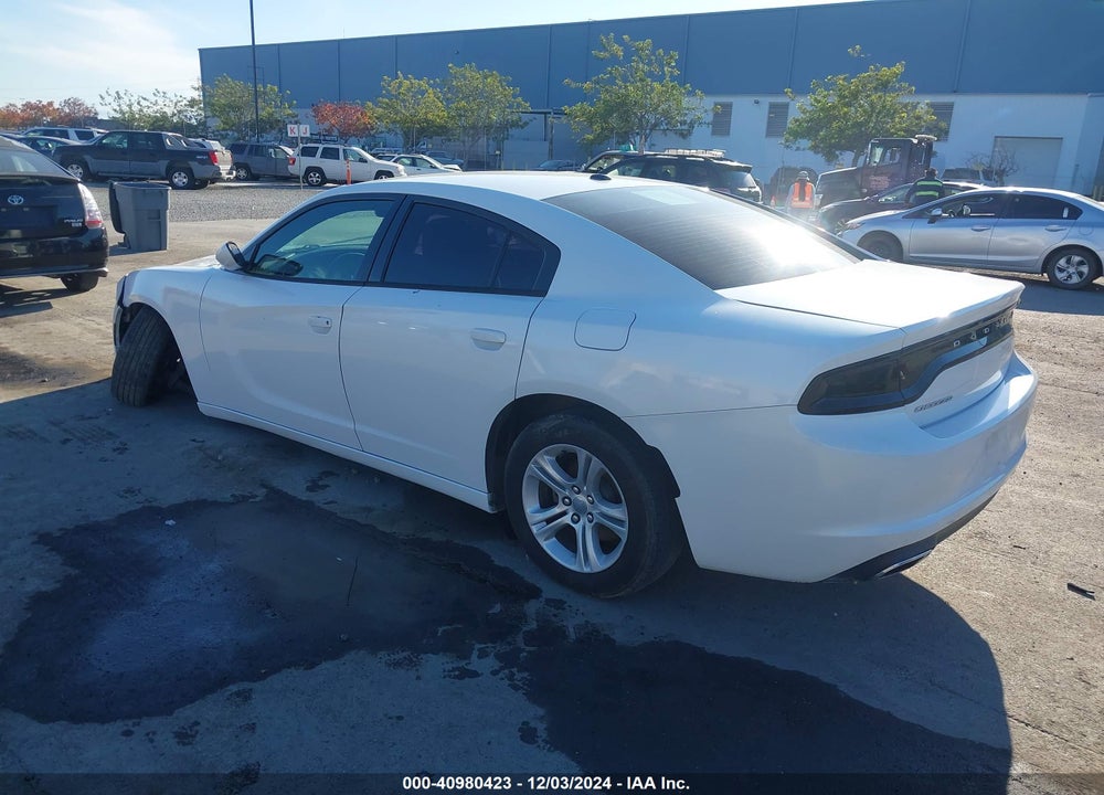 2015 DODGE CHARGER SE VIN: 2C3CDXBG5FH761877