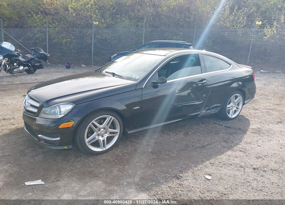 2012 MERCEDES-BENZ C 350 SPORT 4MATIC VIN: WDDGJ8JB2CF905566