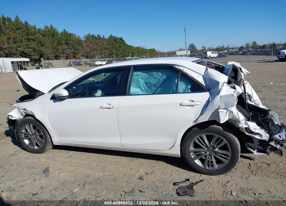 2016 TOYOTA CAMRY SE VIN: 4T1BF1FK9GU554495