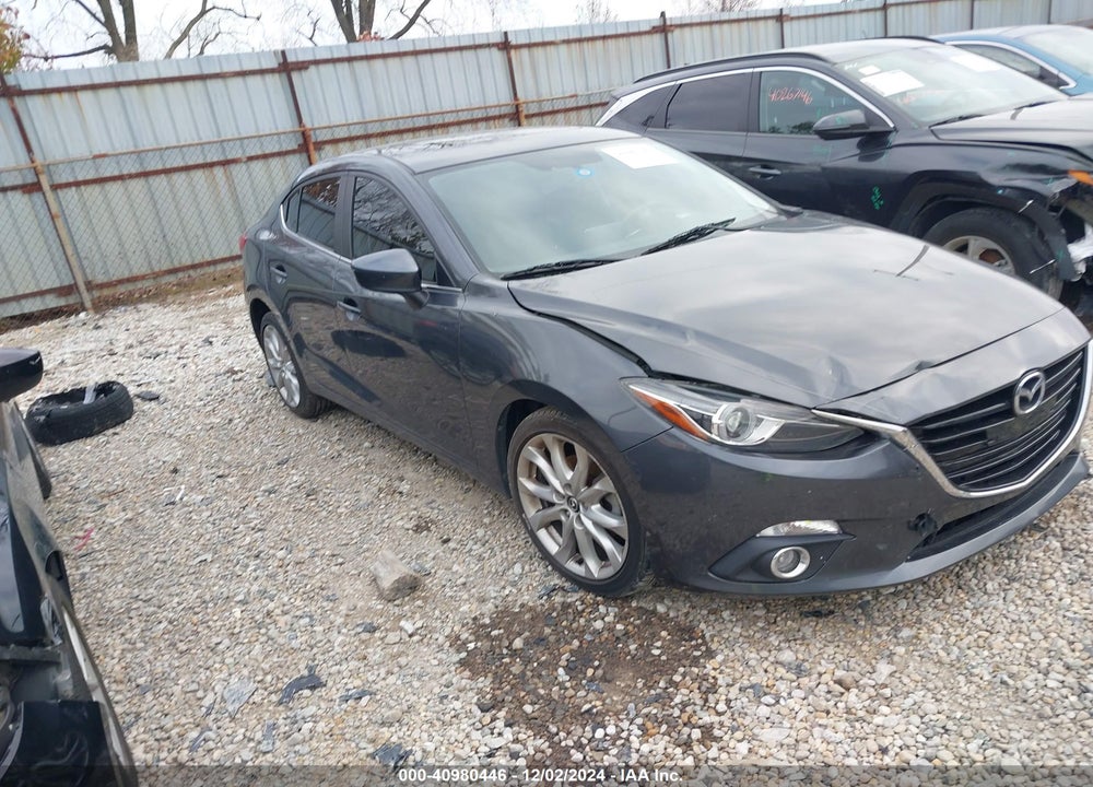 2014 MAZDA 3 S GRAND TOURING VIN: JM1BM1W33E1125046