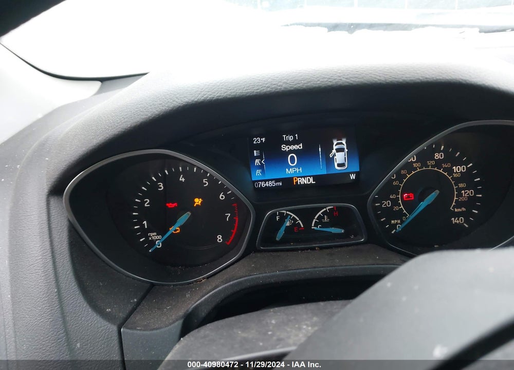 2017 FORD FOCUS VIN: 1FADP3K26HL233524