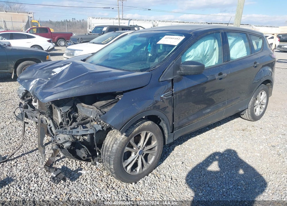 2017 FORD ESCAPE S VIN: 1FMCU0F76HUA19304