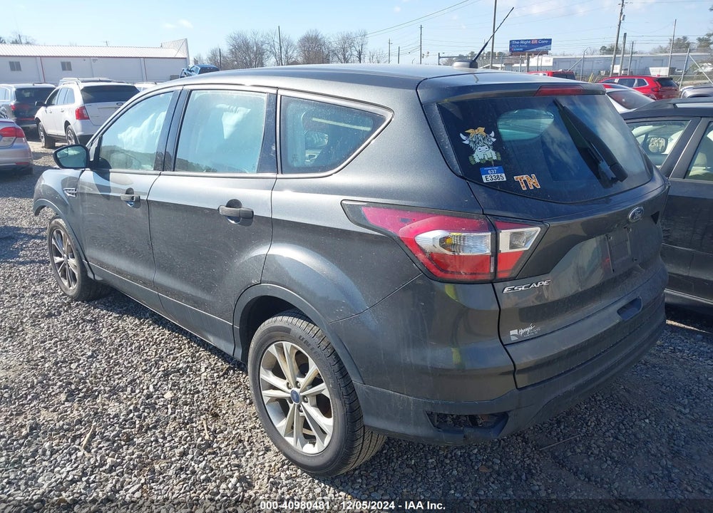 2017 FORD ESCAPE S VIN: 1FMCU0F76HUA19304