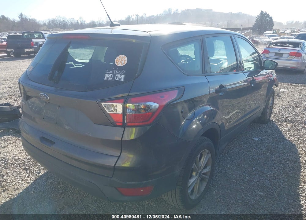 2017 FORD ESCAPE S VIN: 1FMCU0F76HUA19304
